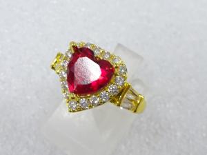 色石　指輪(10号)